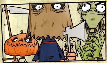 Gorillaz_Halloween_by_Engorn